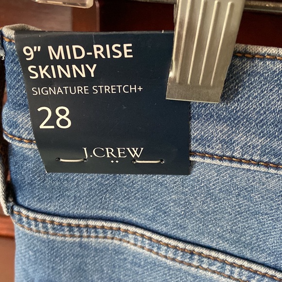 NWT J Crew Factory 9” Mid Rise Skinny Jeans - Picture 7 of 8